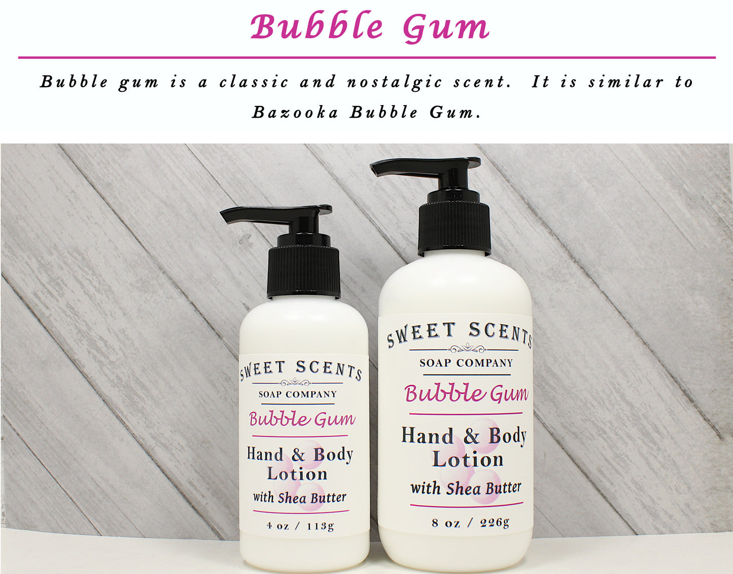 Bubble Gum Lotion
