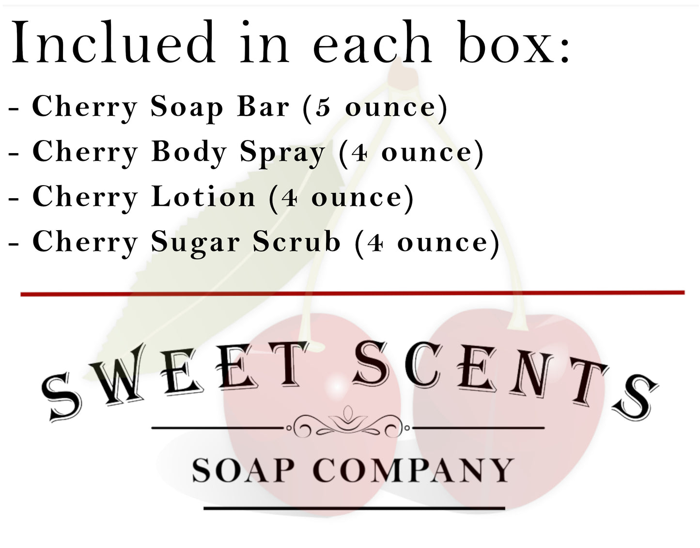 Cherry Spa Gift Box