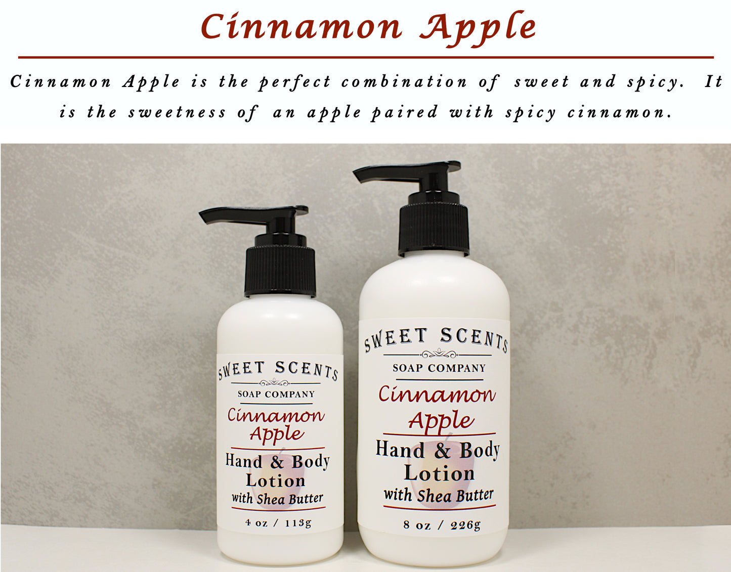 Cinnamon Apple Lotion