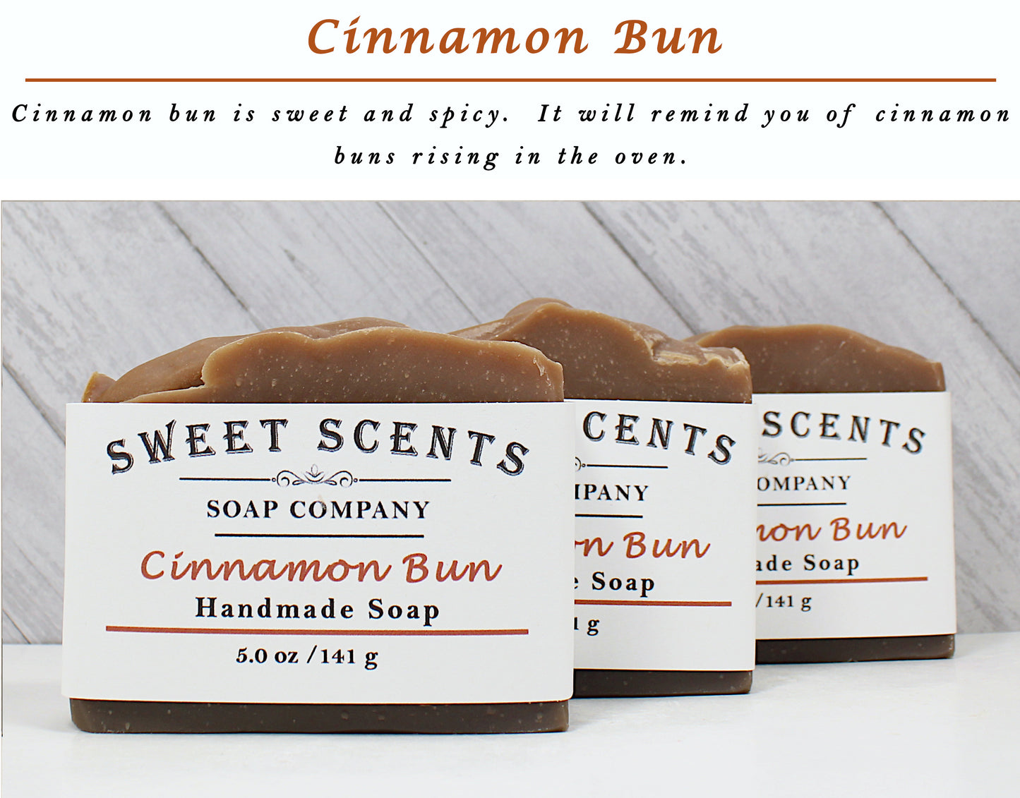 Cinnamon Bun Soap