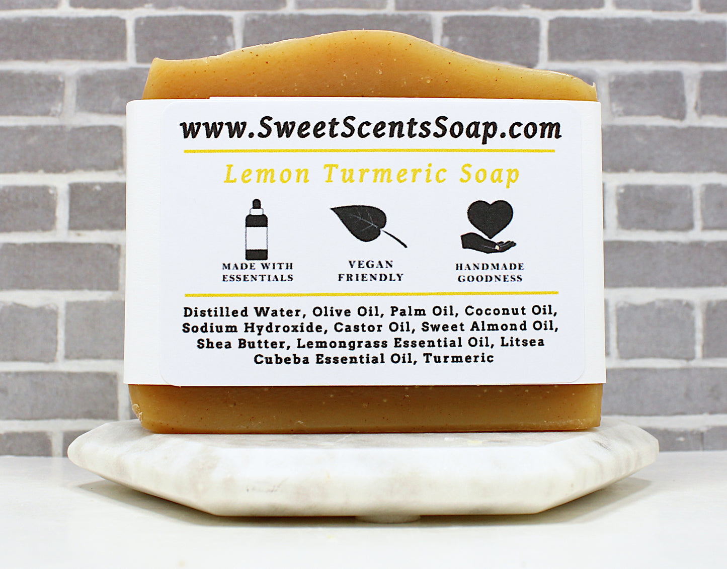 Lemon Turmeric Soap