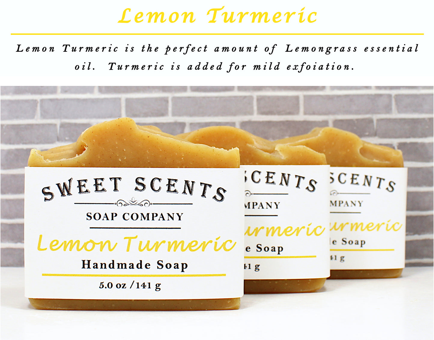 Lemon Turmeric Soap