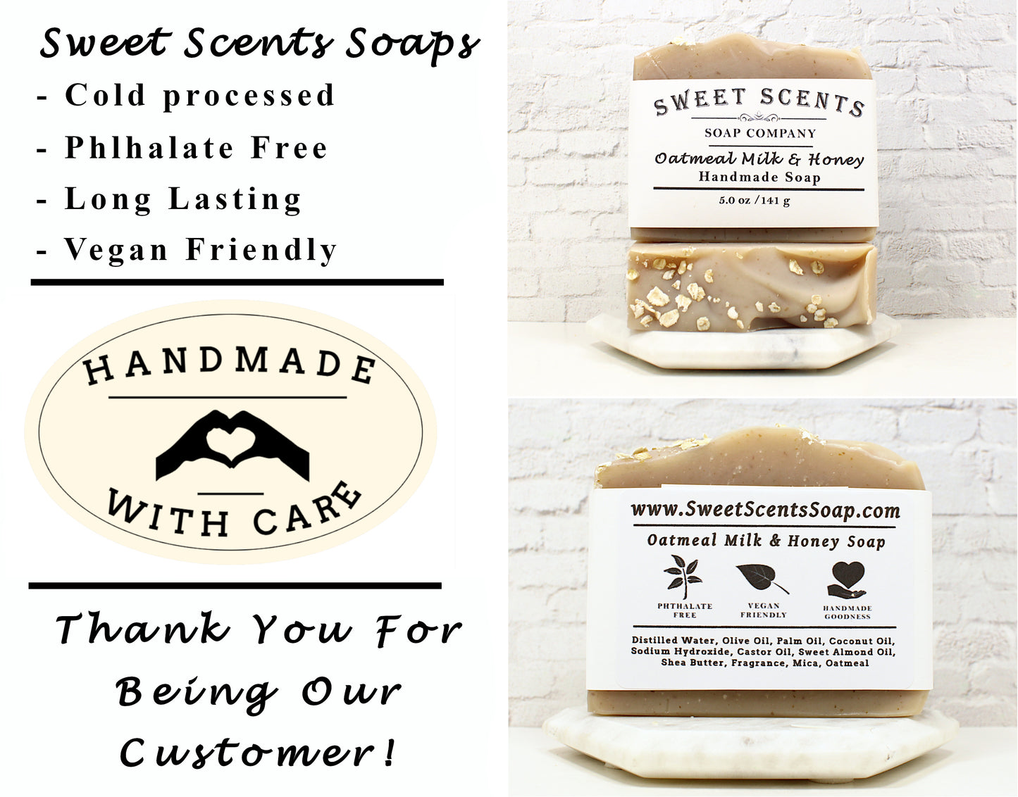 Oatmeal Milk & Honey Soap