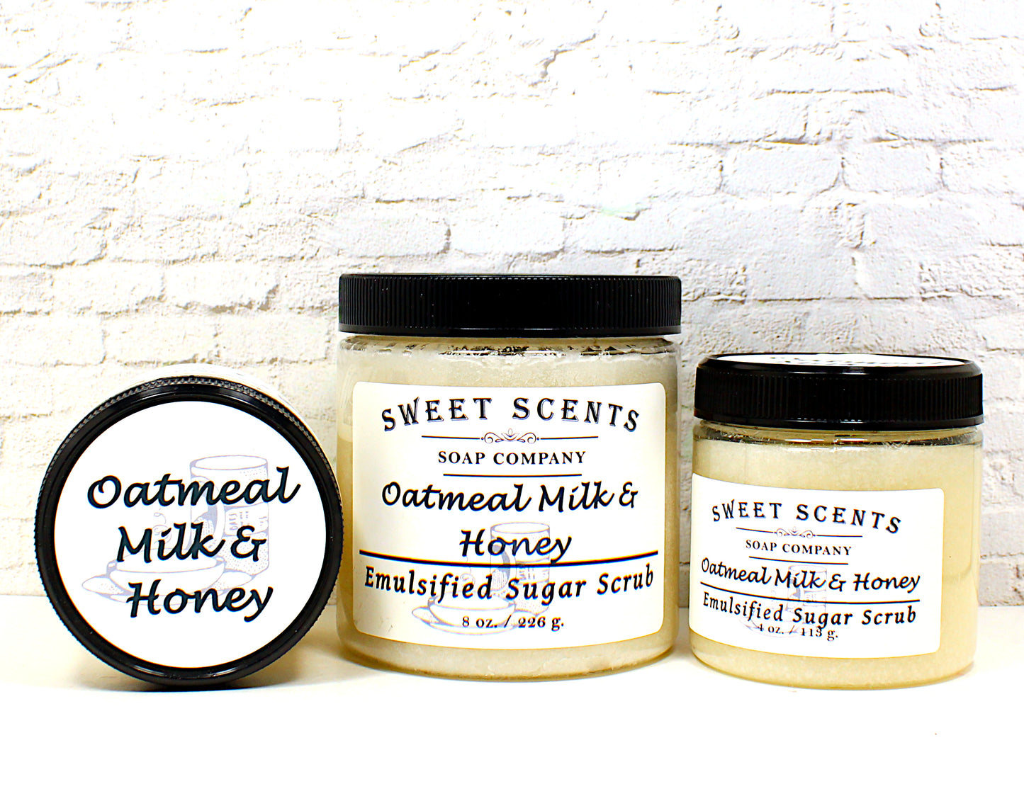 Oatmeal Milk & Honey Sugar Scrub