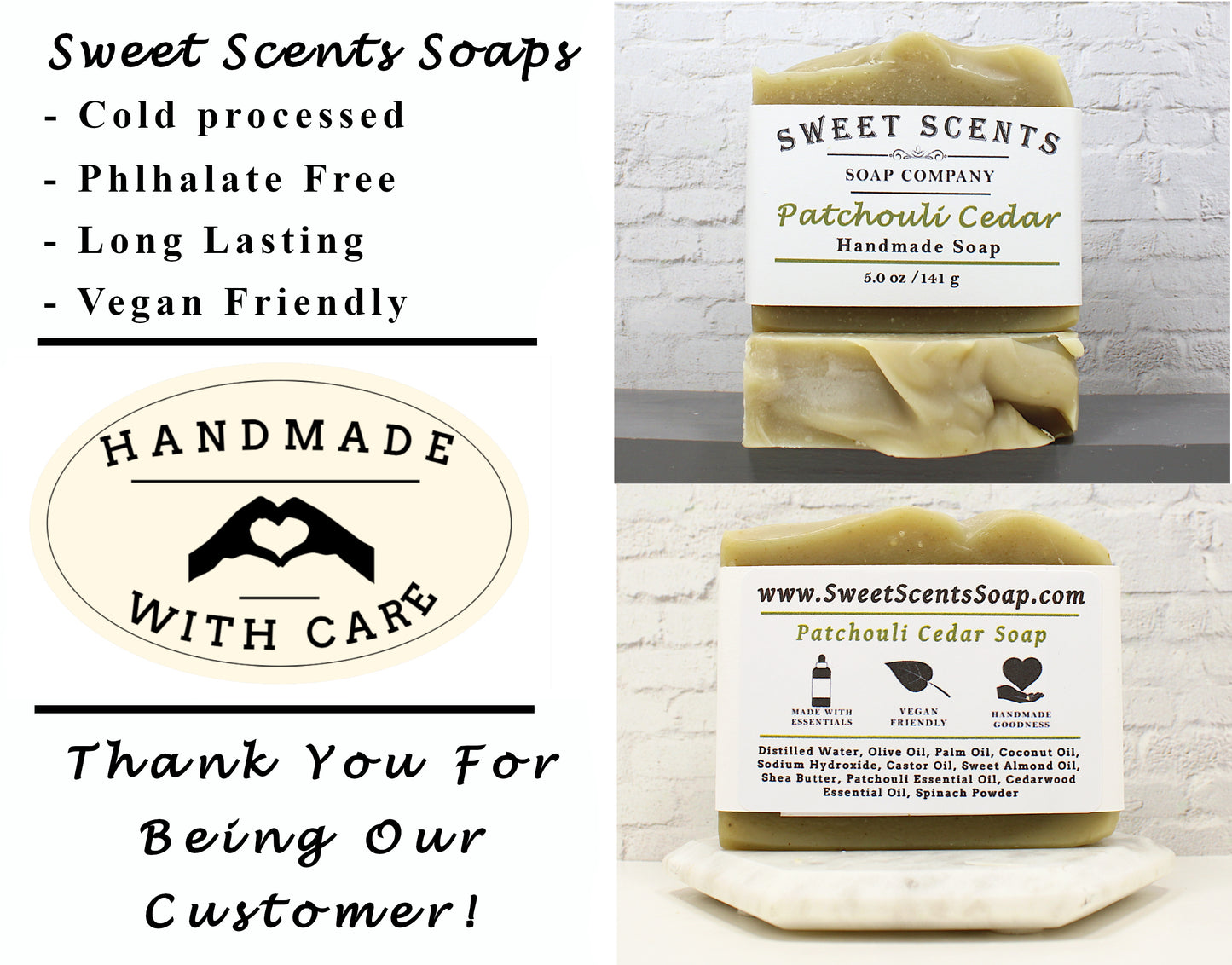 Patchouli Cedar Soap