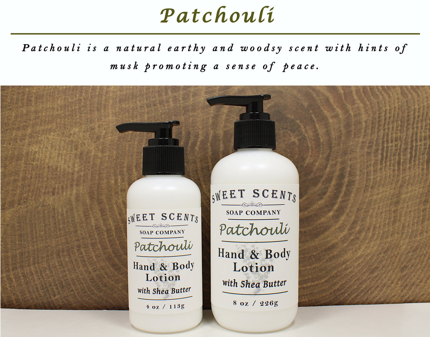 Patchouli Lotion