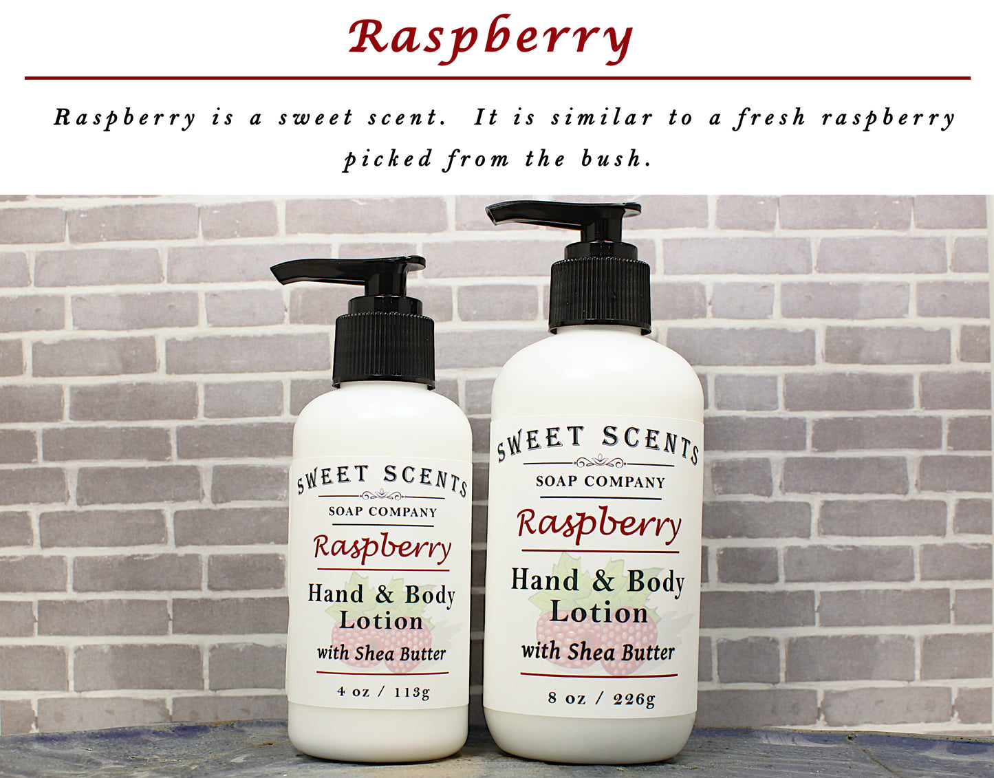 Raspberry Lotion