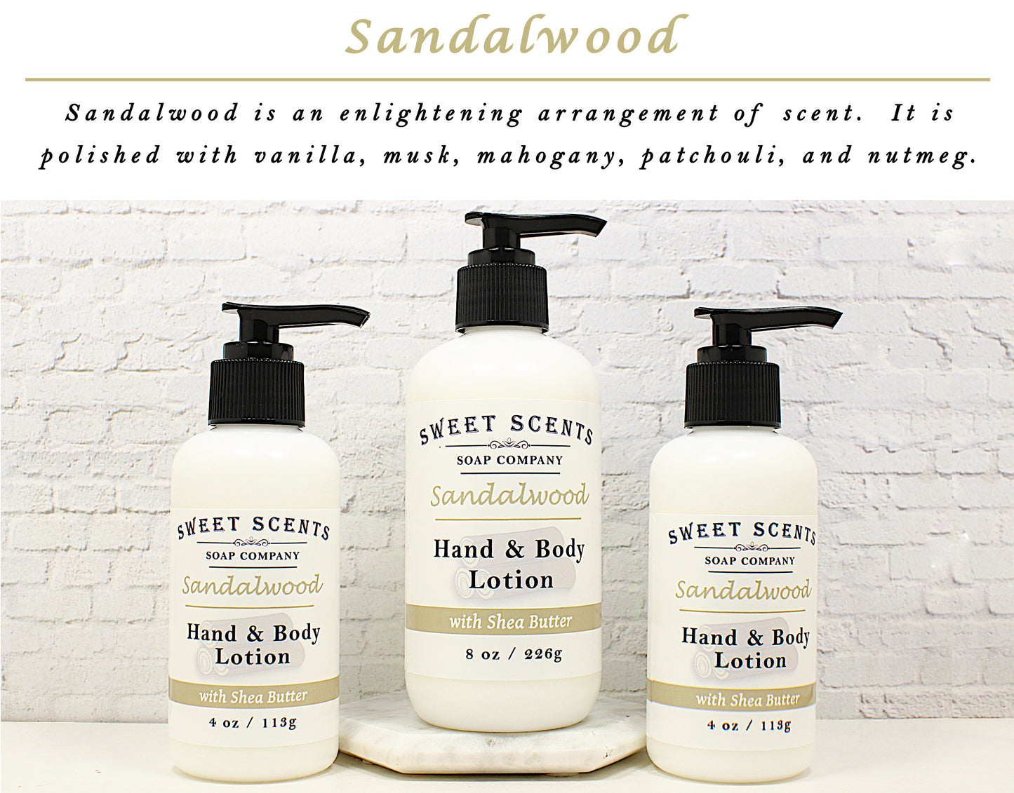 Sandalwood Lotion
