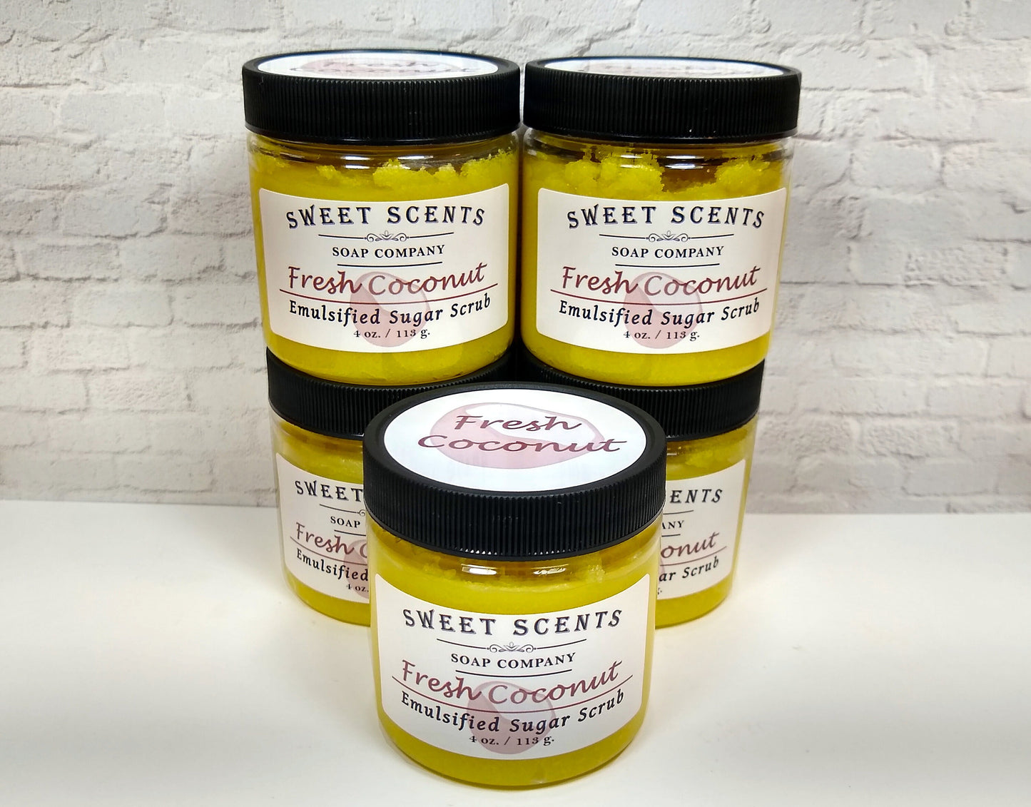 Fresh Coconut Sugar Scrub