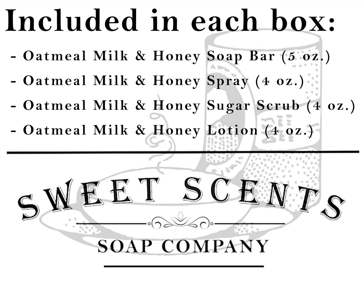 Oatmeal Milk & Honey Spa Gift Box