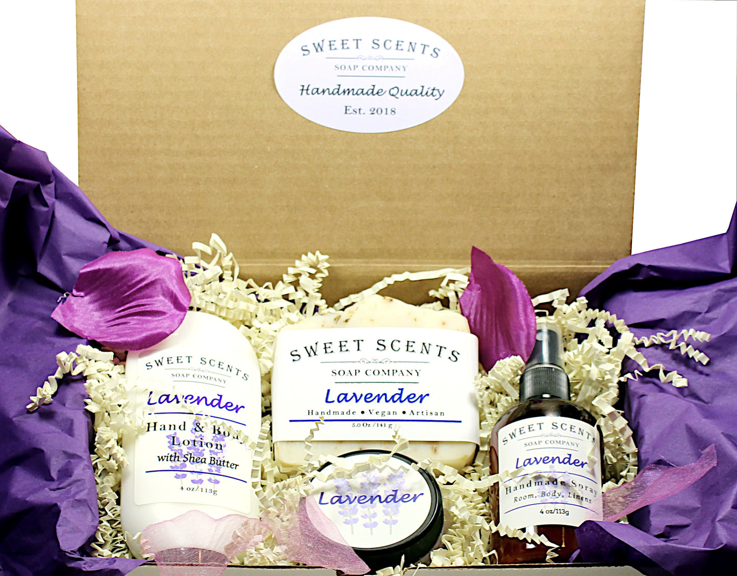 Lavender Spa Gift Box