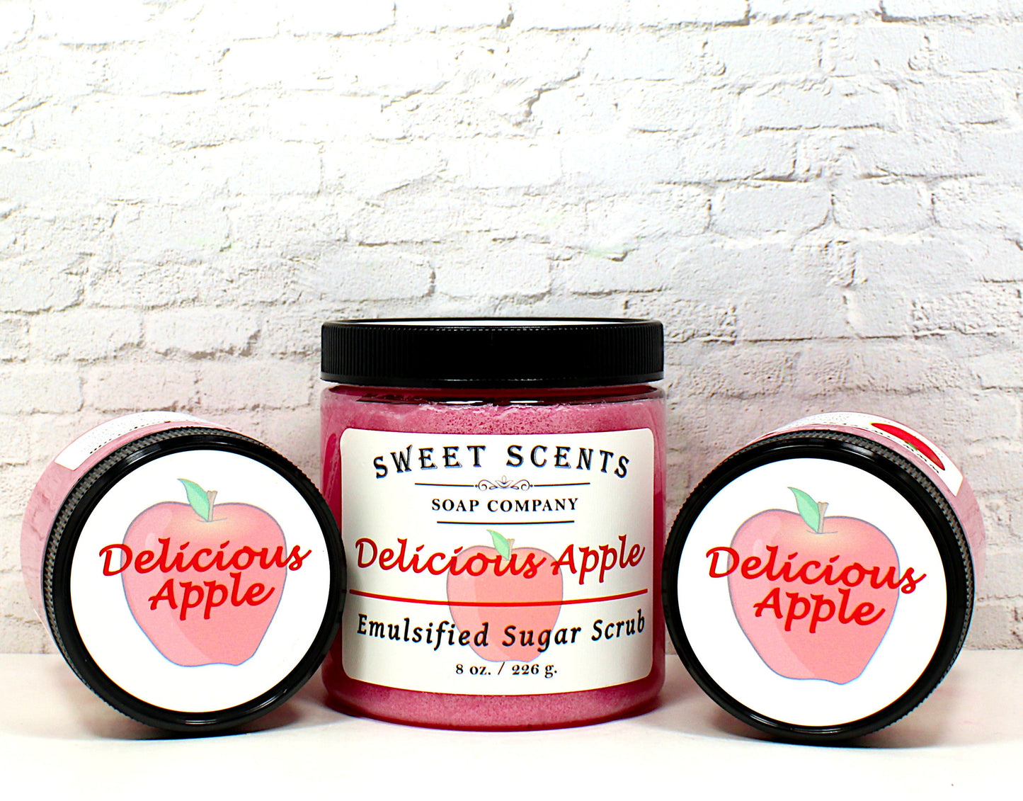 Delicious Apple Sugar Scrub