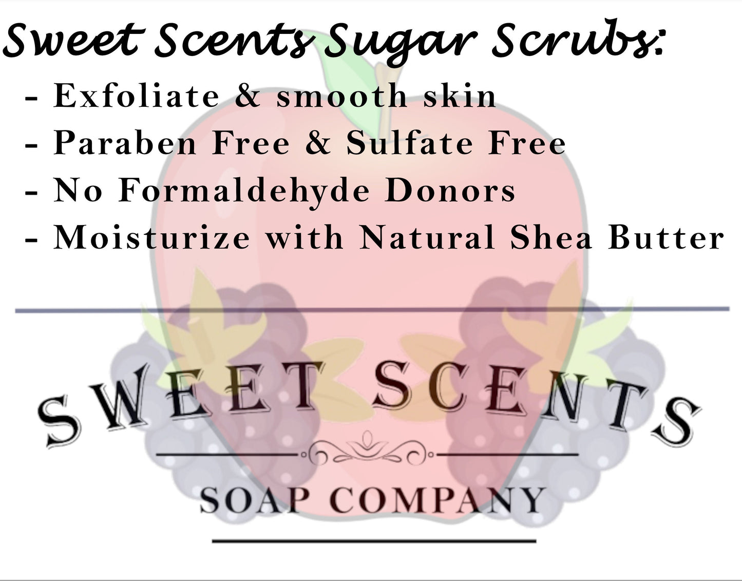 Blackberry Apple  Sugar Scrub