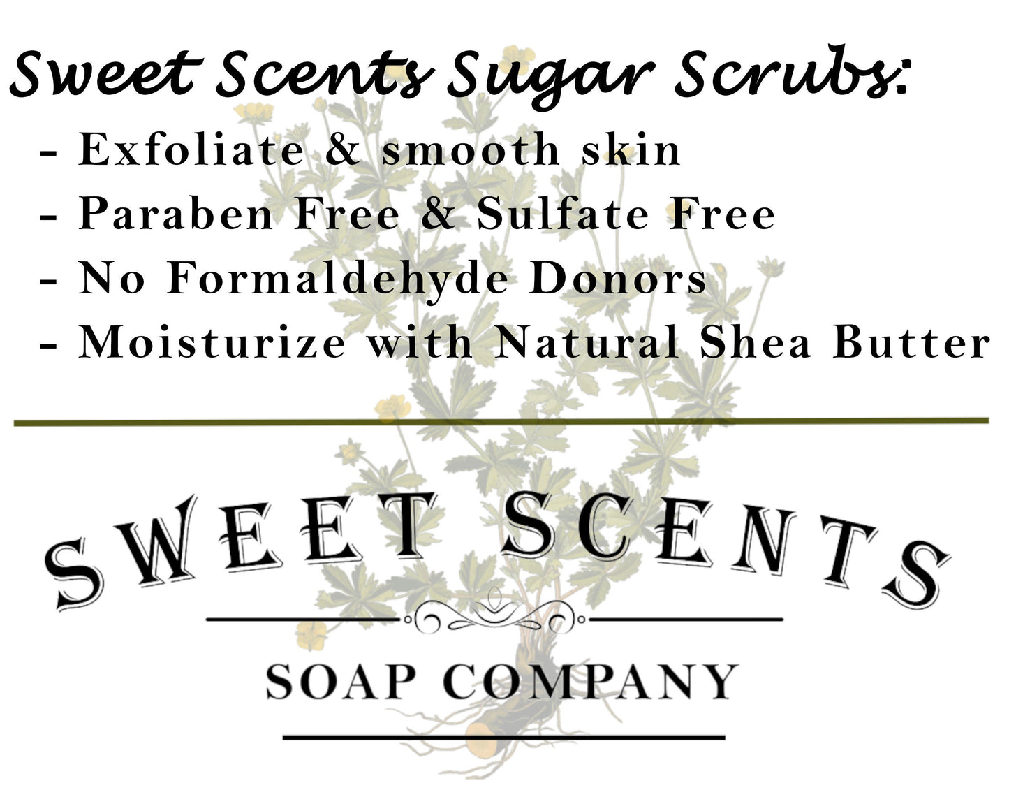 Patchouli Sugar Scrub