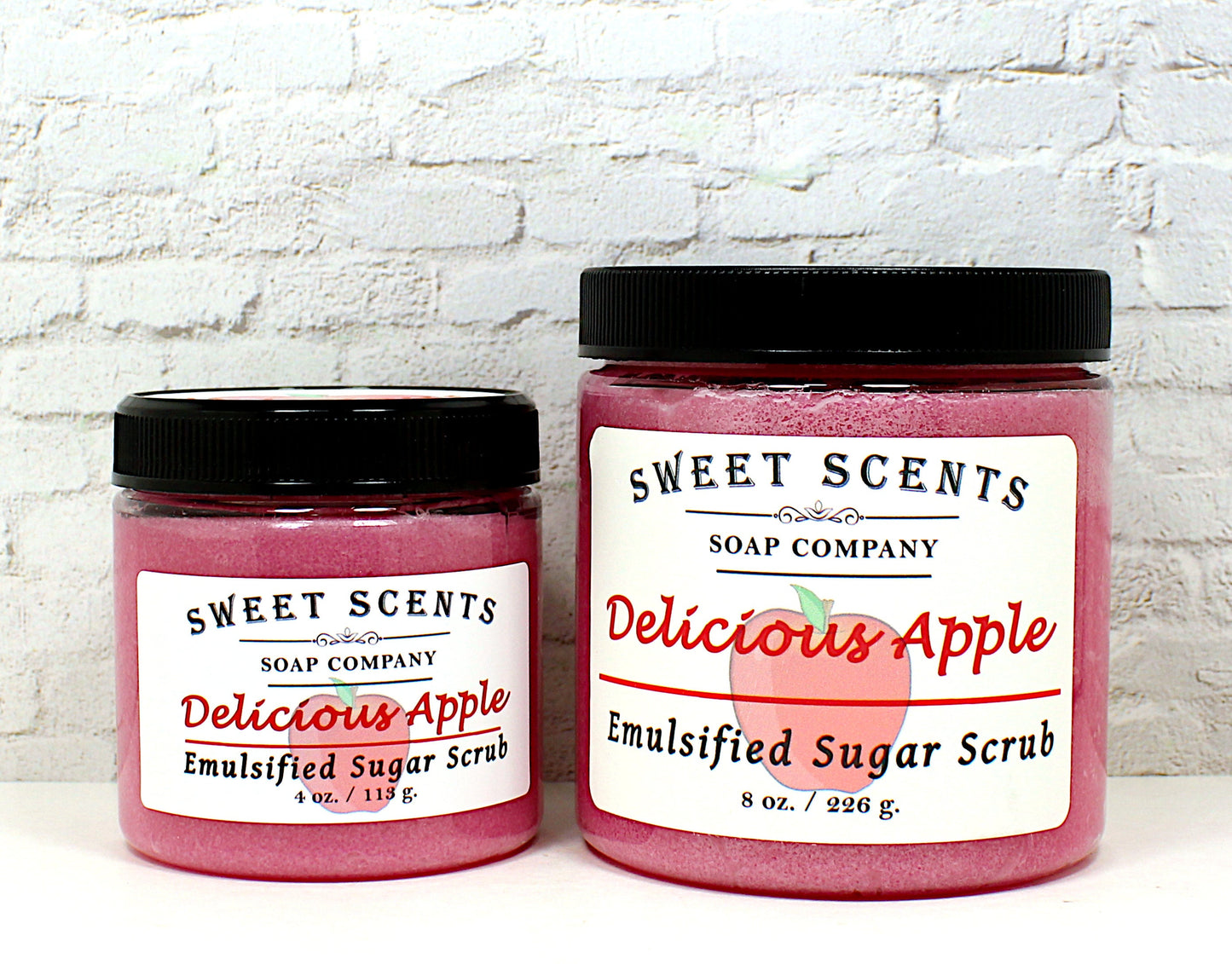 Delicious Apple Sugar Scrub