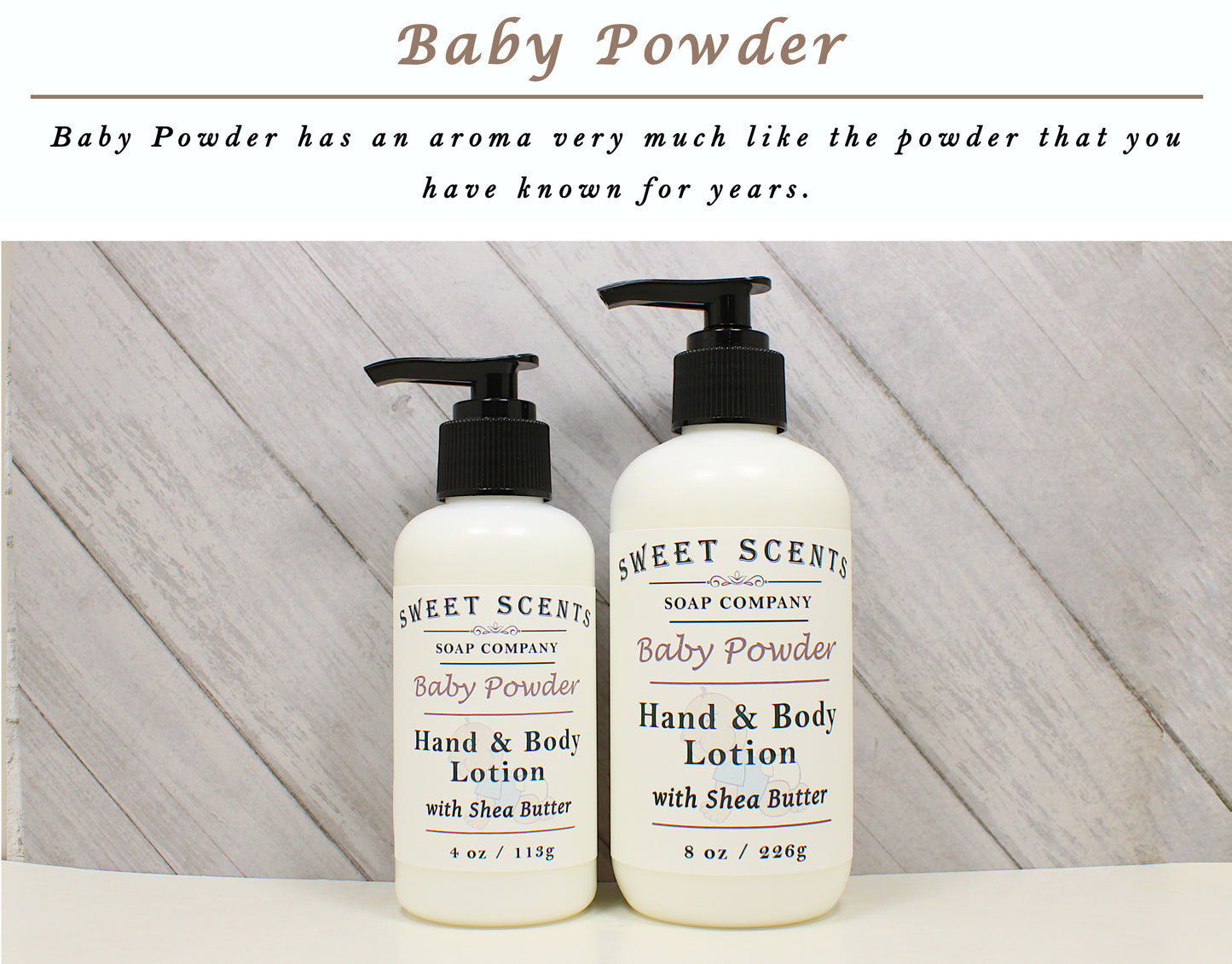 Baby Powder Lotion