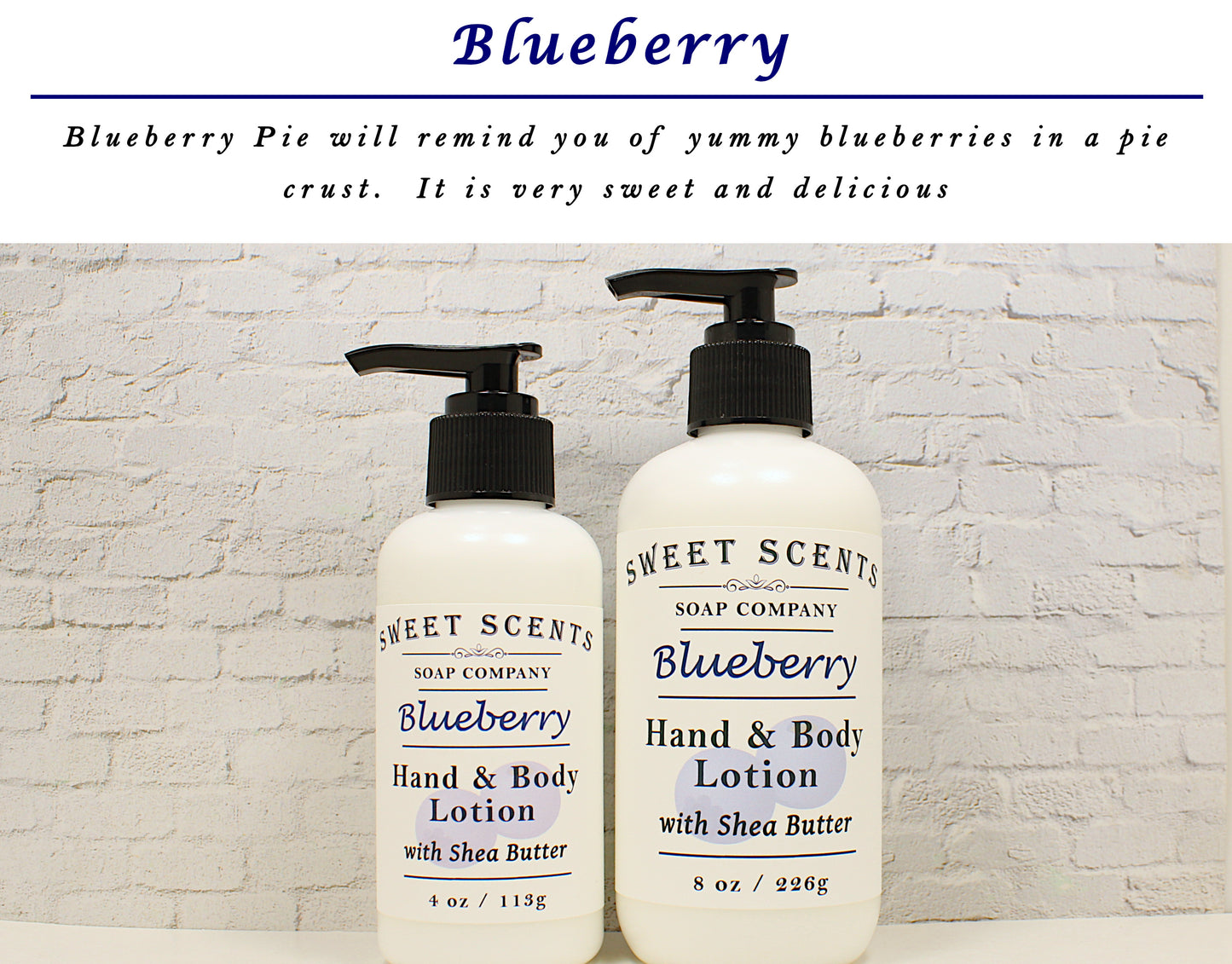 Blueberry Lotion