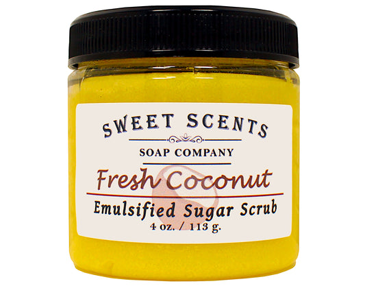 Fresh Coconut Sugar Scrub