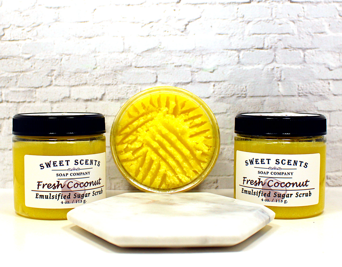 Fresh Coconut Sugar Scrub