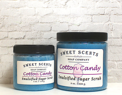 Cotton Candy Sugar Scrub