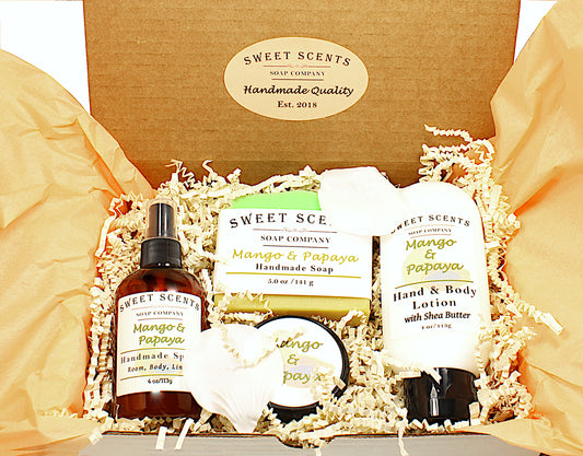 Mango & Papaya Spa Gift Box