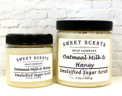 Oatmeal Milk & Honey Sugar Scrub