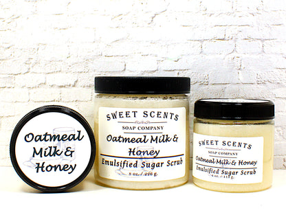 Oatmeal Milk & Honey Sugar Scrub