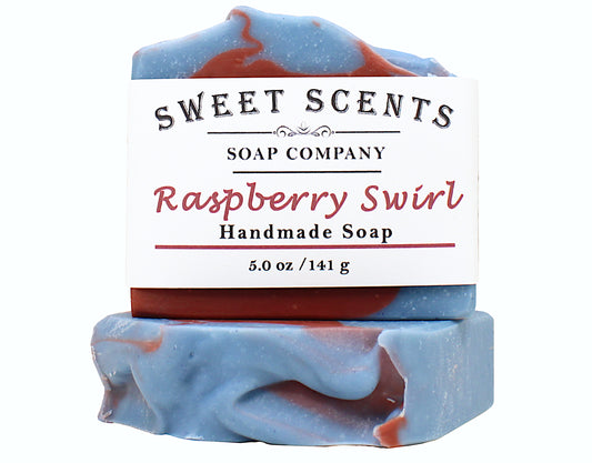Raspberry Swirl Soap