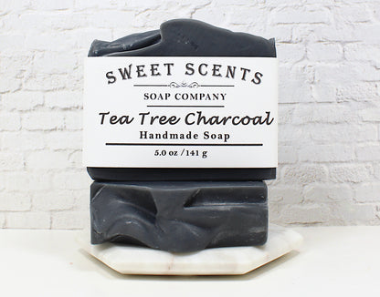 Tea Tree Charcoal Soap