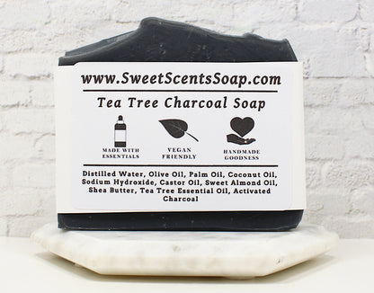 Tea Tree Charcoal Soap