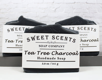 Tea Tree Charcoal Soap