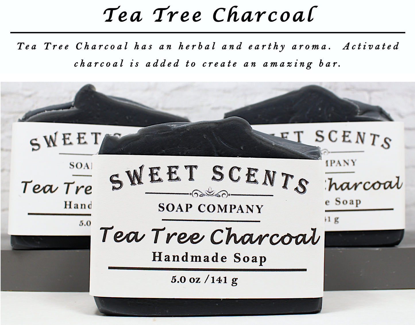 Tea Tree Charcoal Soap