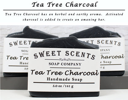 Tea Tree Charcoal Soap