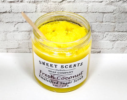 Fresh Coconut Sugar Scrub