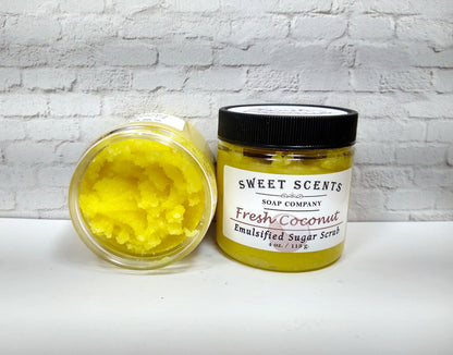 Fresh Coconut Sugar Scrub