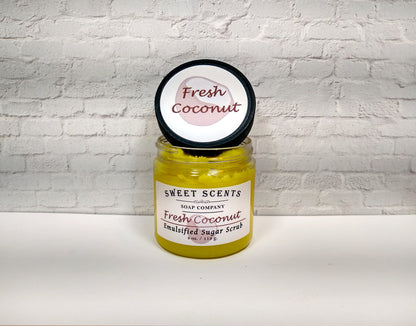 Fresh Coconut Sugar Scrub