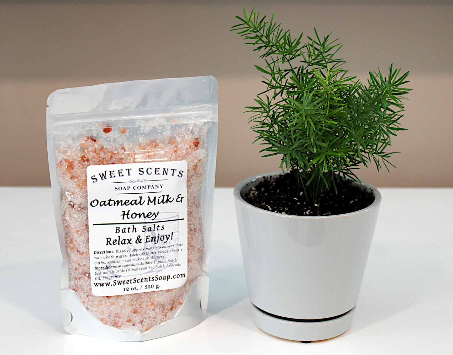 Oatmeal Milk & Honey Bath Salts