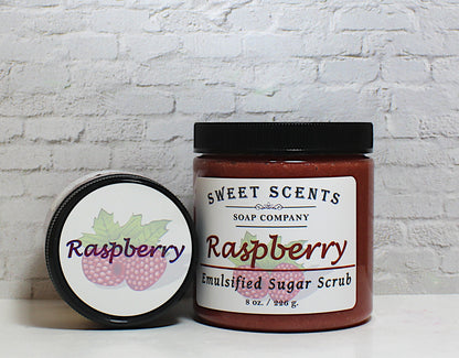 Raspberry Sugar Scrub