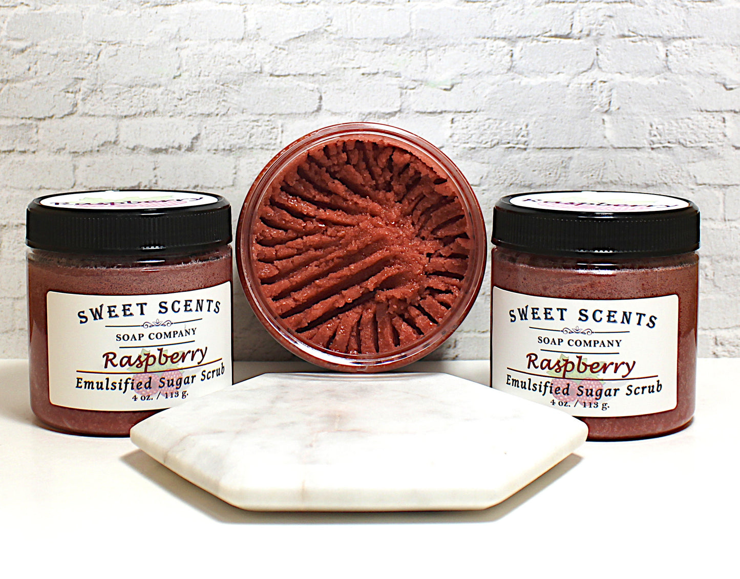 Raspberry Sugar Scrub