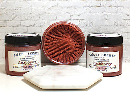 Raspberry Sugar Scrub