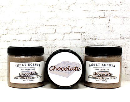 Chocolate Sugar Scrub