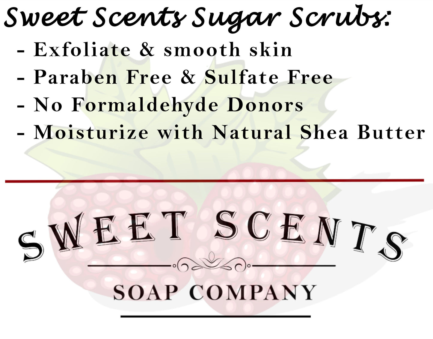 Raspberry Sugar Scrub