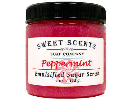 Peppermint Sugar Scrub