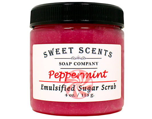 Peppermint Sugar Scrub