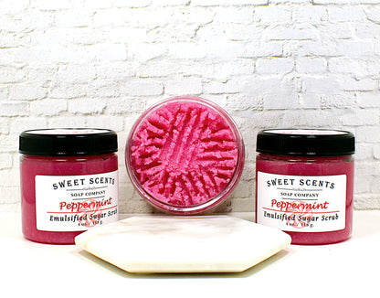 Peppermint Sugar Scrub