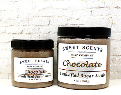 Chocolate Sugar Scrub