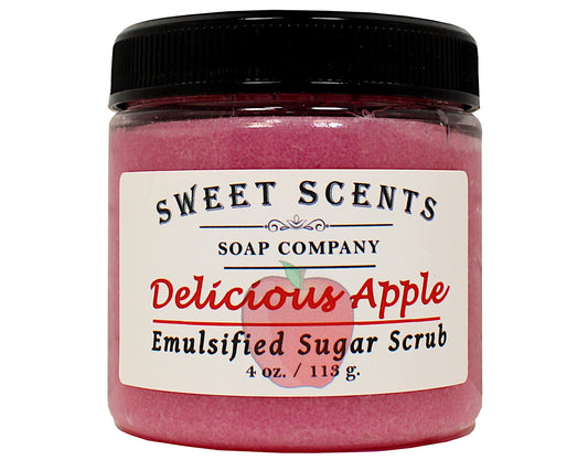 Delicious Apple Sugar Scrub