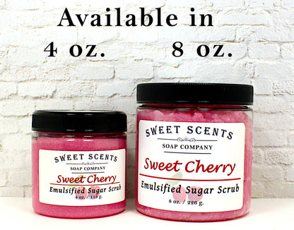 Sweet Cherry Sugar Scrub
